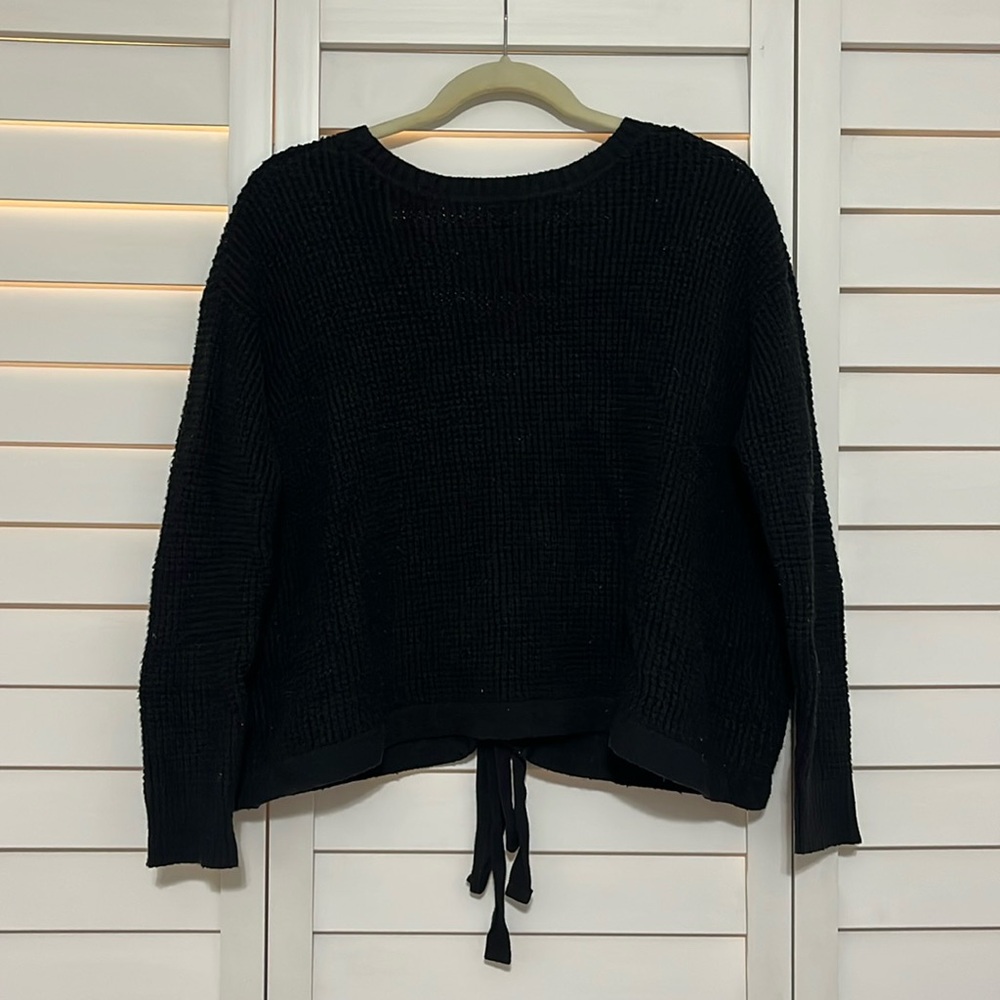 Black Knitted Sweater